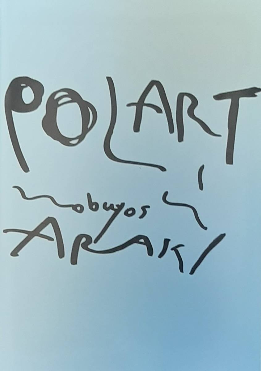 荒木経惟 「POLART」超希少 日本未発売 ポラロイド写真集 アラーキー ポラート_画像1