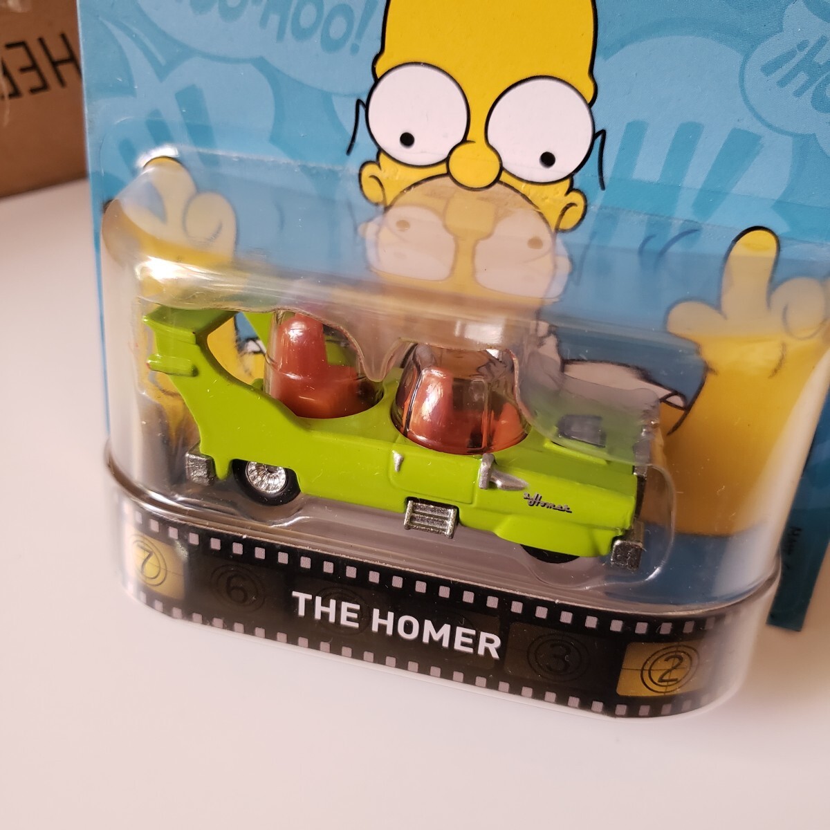 ホットウィール 2016 ザ・シンプソンズ THE HOMER USカード The Simpsons _画像3