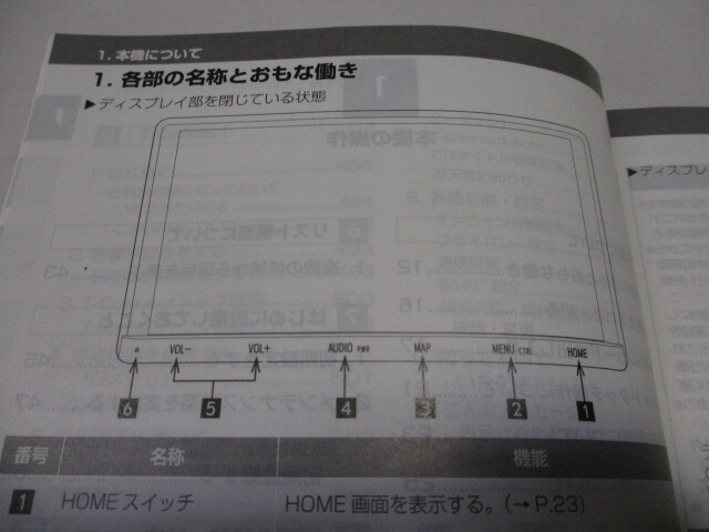 TOYOTA トヨタ 純正 SD ナビゲーション NSZT-Y68T 取扱書 取扱説明書 取説 SDナビ カーナビ　①_画像4