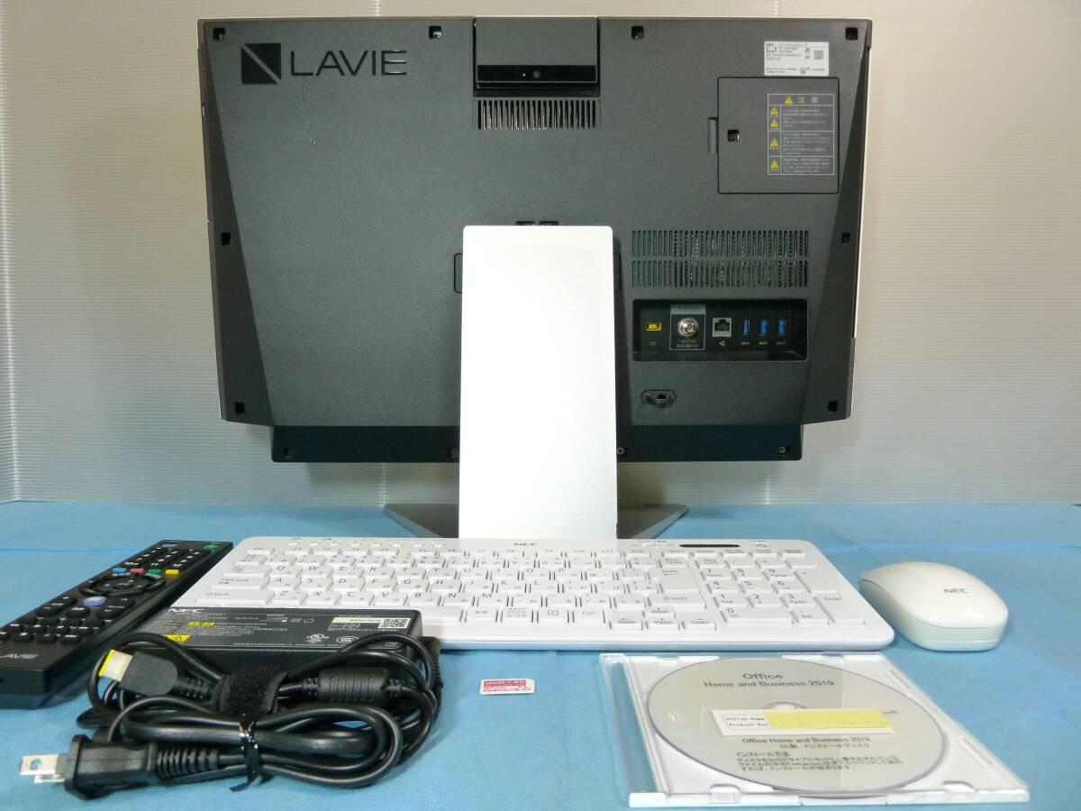 美品 Win11 Office2019 テレビ機能 NEC LAVIE DA770/KAW Core i7 8GB/3TB #408_画像10