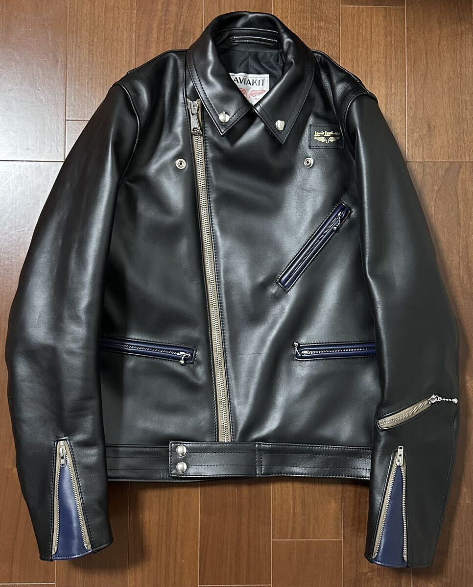 38 Lewis Leathers ルイスレザーズ レザージャケット 441T TIGHT FIT CYCLONE サイクロン ホースハイド 藤原ヒロシ fragment AFFA ルイス_画像1