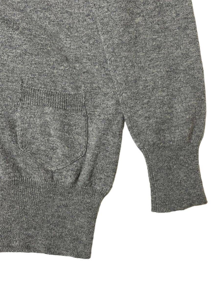  A.P.C. A.P.C. cardigan tops cashmere 100% knitted Italy made gray S size m162