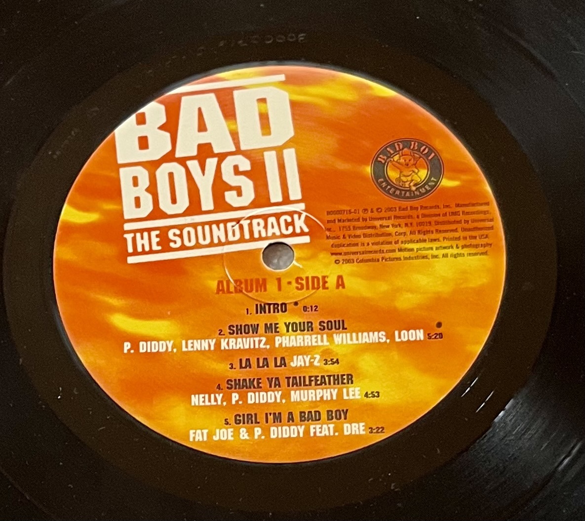 中古・US盤・2枚組BAD BOYSⅡ THE SOUNDTRACK２枚組２００３年_画像5