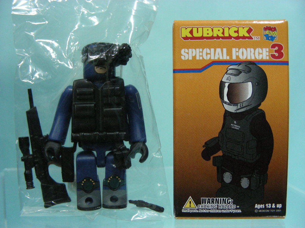 ★KUBRICK キューブリック SPECIAL FORCE スペシャルフォース シリーズ3 ●シークレット SAT(B) 内袋未開封品