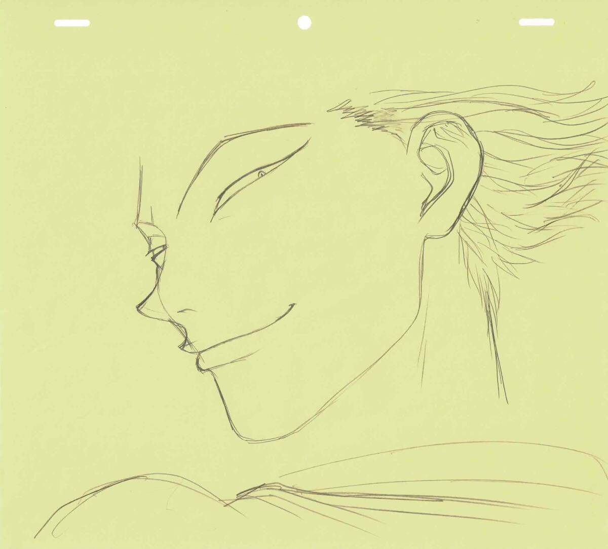 ハンターハンターHUNTER×HUNTER 幻影旅団 ノブナガ セル画と原画 ハンターハンターHUNTER×HUNTER 幻影旅団 ノブナガ セル画と原画