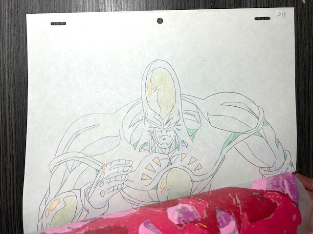 ドラゴンボール ハッチヒャック セル画 動画 原画 鳥山明 集英社 ドラゴンボール ハッチヒャック セル画 動画 原画 鳥山明 集英社