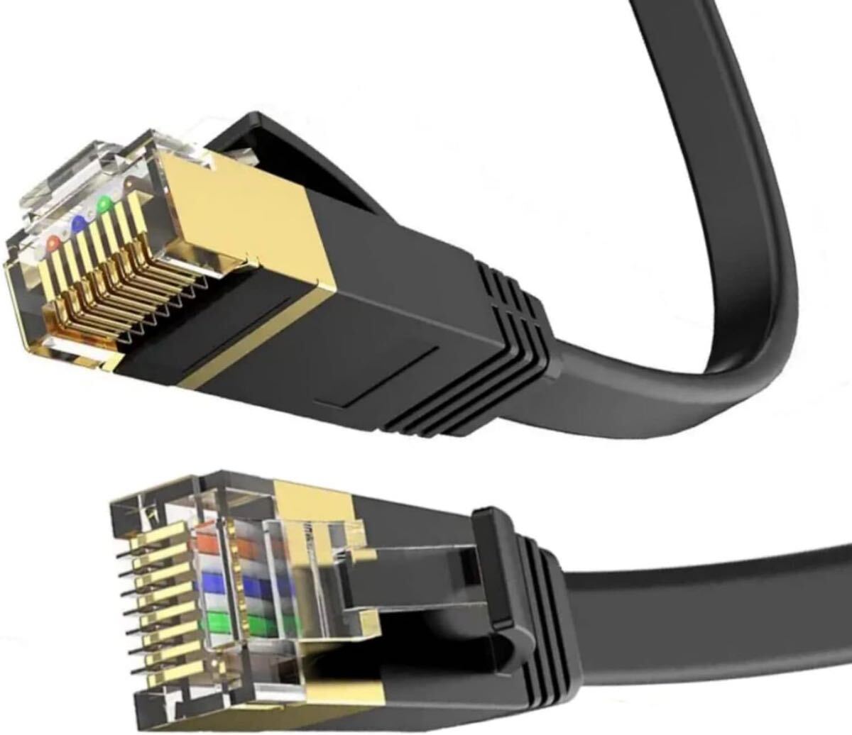 5820 - сильно сниженная цена -[2m| 2 шт ]CAT6 LAN кабель 2m(2 раз ) LEKVKM CAT 6 lan кабель проводной Flat модель основа 1.5mm толщина щель для 