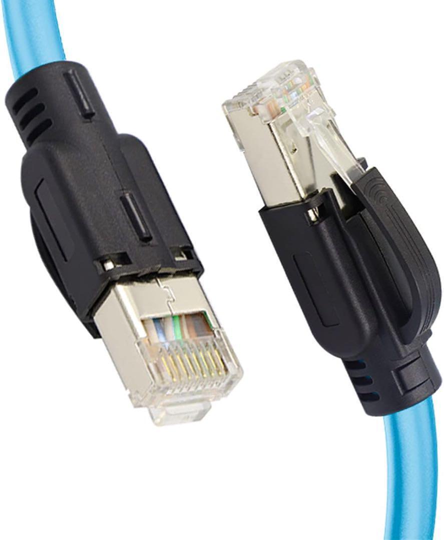 0164ok ー大特価ー 10Gtek Cat5E 産業用 イーサネット フレキシブル Cat5E lanケーブル,1.25G パッチコード, SFTP, RJ45, 26AWG,3m_画像2