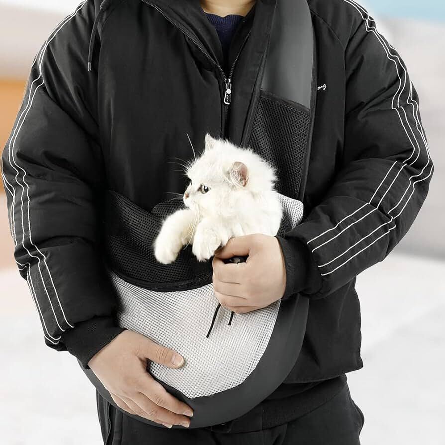 ー大特価ー LIBAI ドッグスリング 猫用 犬用 ペットスリング おしゃれ 7.5kgまで ドッグキャリー 猫用 お出かけ キャリーバッグ _画像2