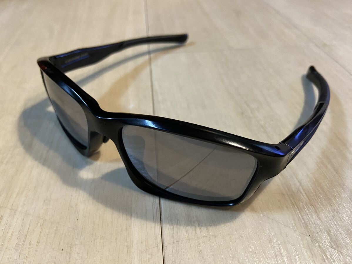 OAKLEY CHAINLINK 9252-11 社外偏光レンズ新品交換済み 中古美品 オークリー サングラスの画像1