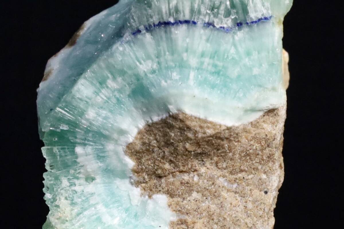 超最高色 アズライト アラゴナイト【希少共生】 綺麗なグリーンブルーの世界 33g 天然石 結晶 鉱物 標本 | アフガニスタン ヘルマンド産_画像3
