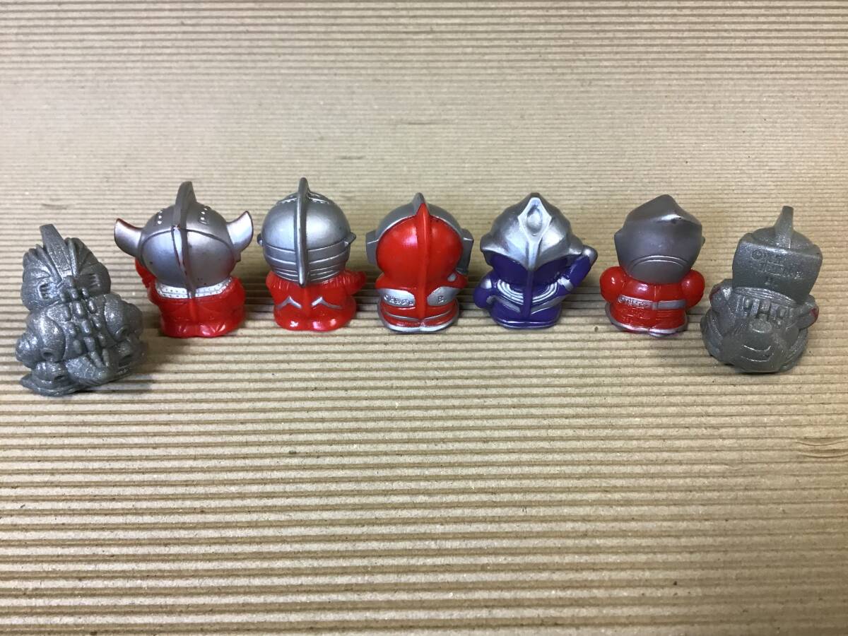 k88】指人形 チョロじゅう まとめて16点 ソフビ ゴジラ キングコング ベビーゴジラ 怪獣 ウルトマン チョロ獣 おもちゃ レトロ 当時物_画像3