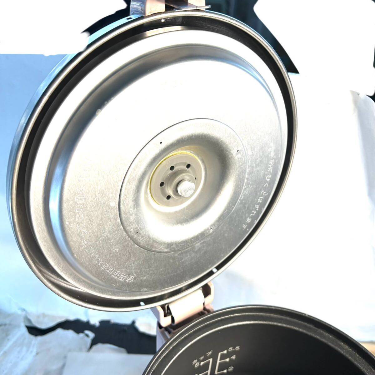 Rinnai リンナイ 都市ガス用 炊飯器 RR-055VL-1 2012年製 ホース付き 通電のみ確認 (B3500)の画像3
