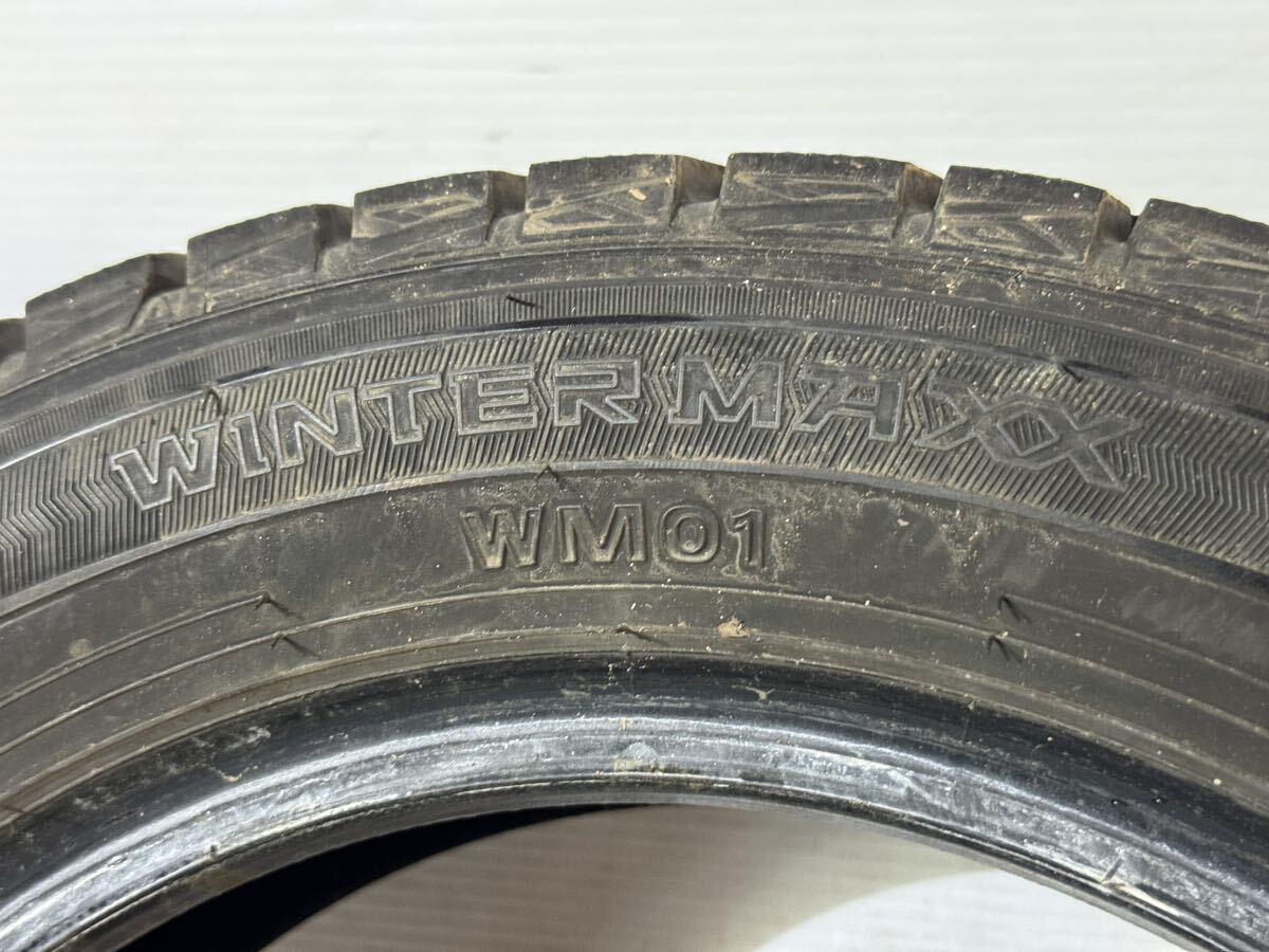 A441 2019製　DUNLOP WINTER MAXX 155/65R13 スタッドレスタイヤ　4本　7分山_画像7