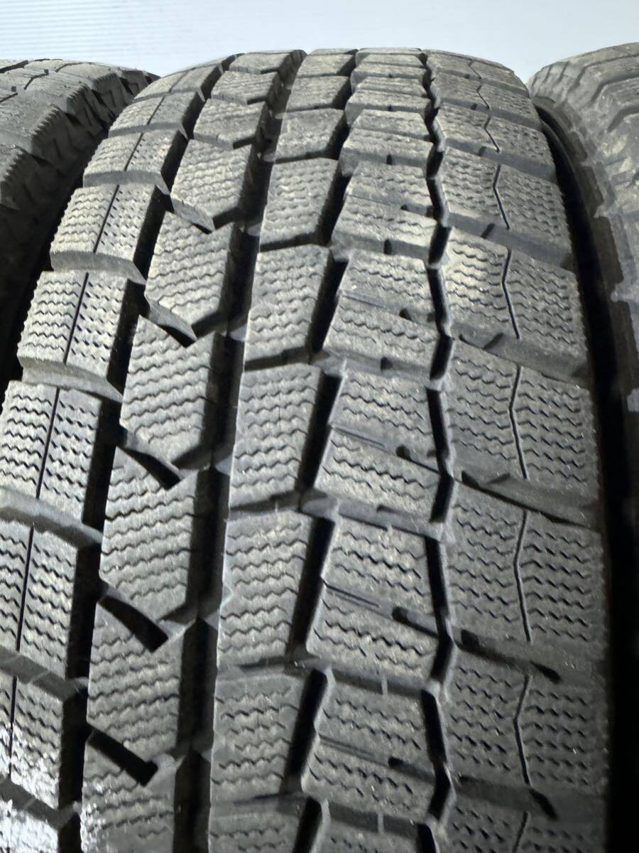 送料無料　A486 2023製 ダンロップ WINTERMAXX 205/60R16 中古　スタッドレスタイヤ　4本セット 7分山_画像4