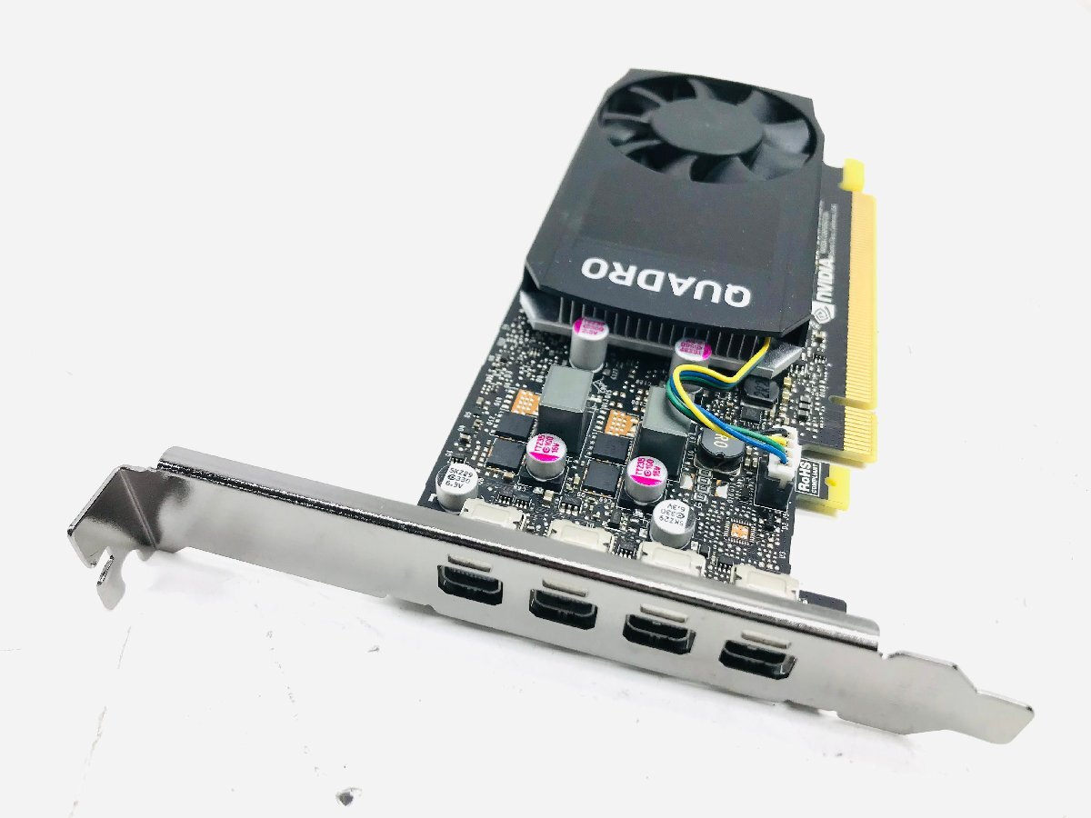 中古動作品　NVIDIA Quadro P1000 グラフィックボード 型番:EQP1000-4GEB2_画像2