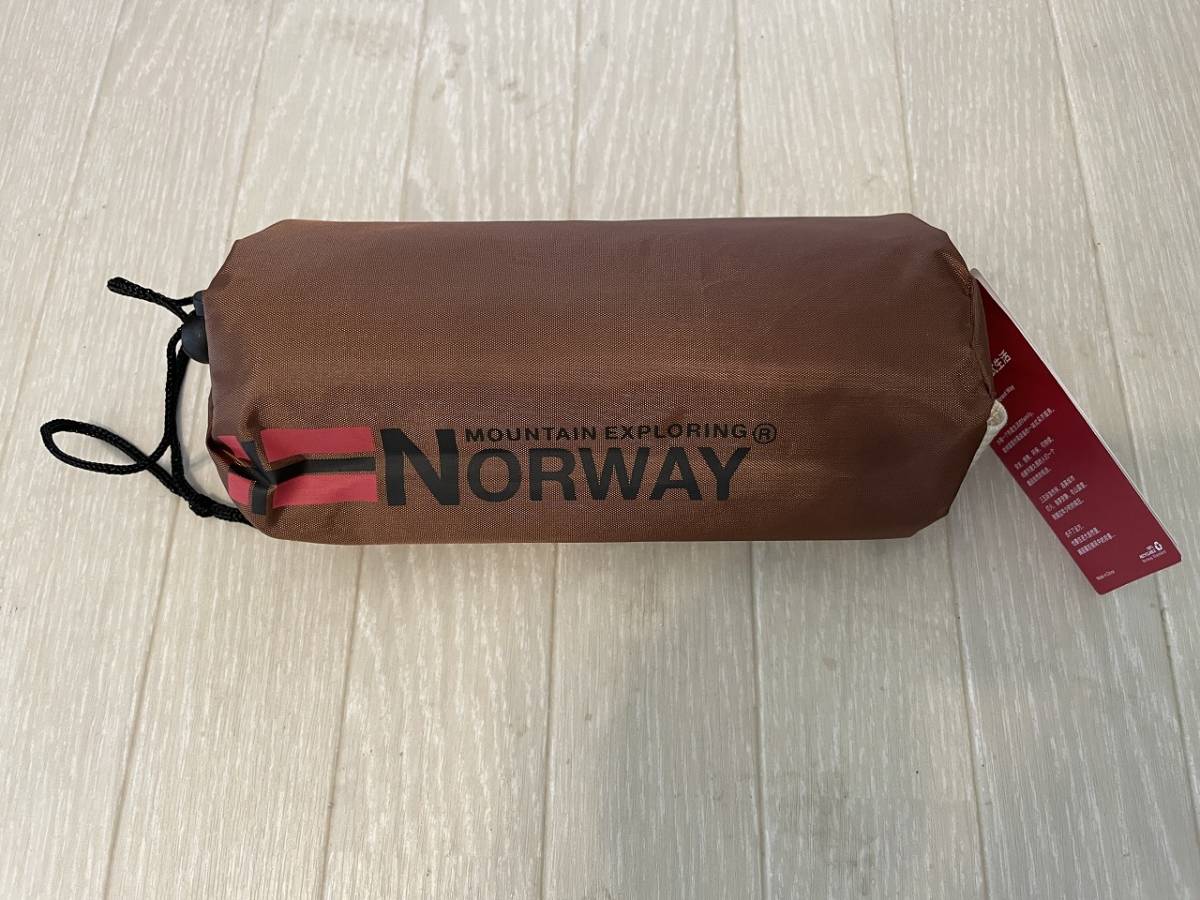 新品 Geographcal NORWAY 完全防水テントマット グランドシート タープ 固定ペグ付き Mサイズの画像2