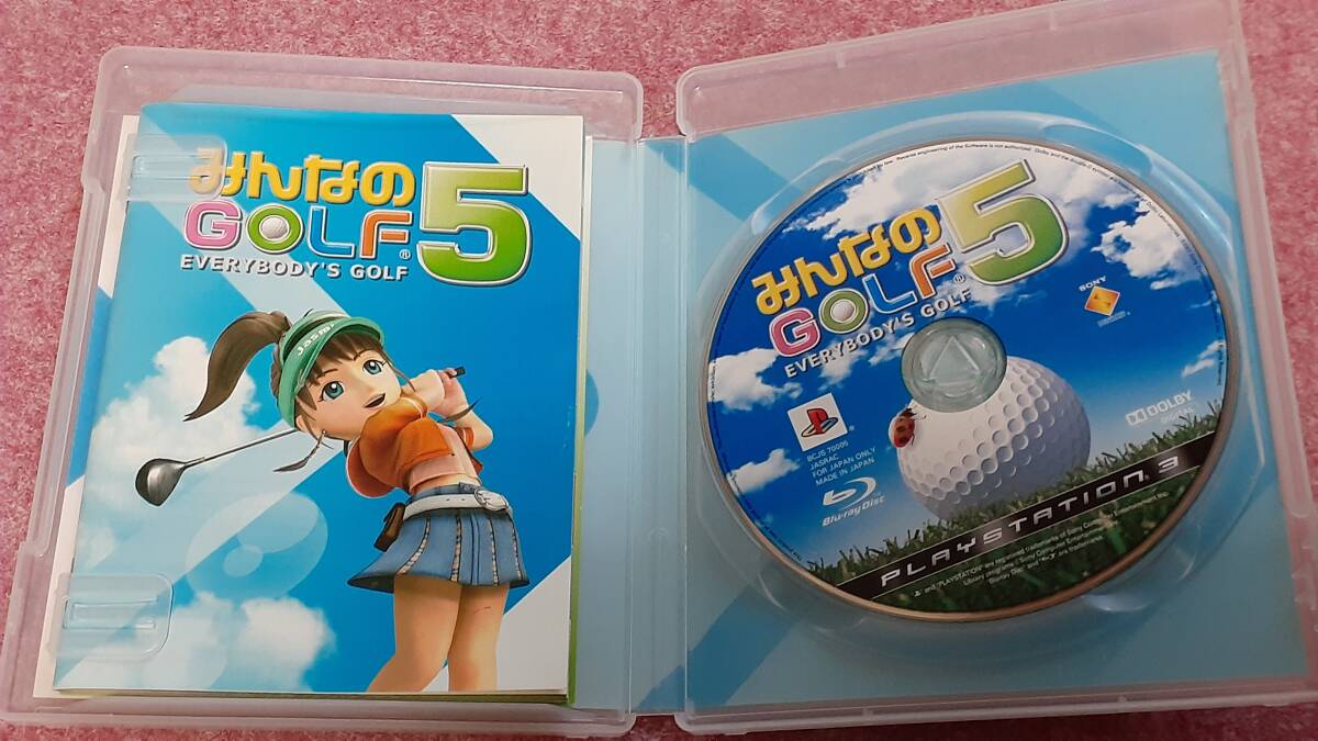 * PS3 [ all. Golf 5 the best version ] box / instructions / operation guarantee attaching 