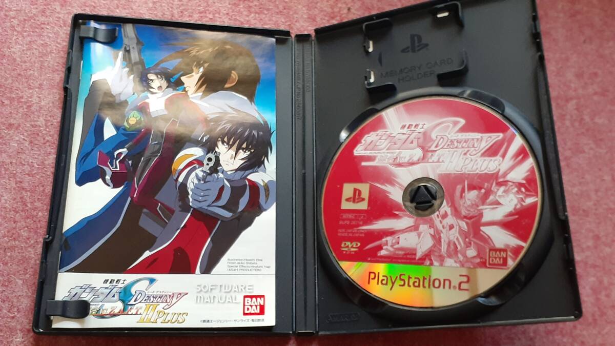 ◎　ＰＳ２　【PS2 機動戦士ガンダムSEED DESTINY 連合vs.Z.A.F.T. Ⅱ PLUS 】箱/説明書/動作保証付/2枚までクイックポストで送料185円_画像3