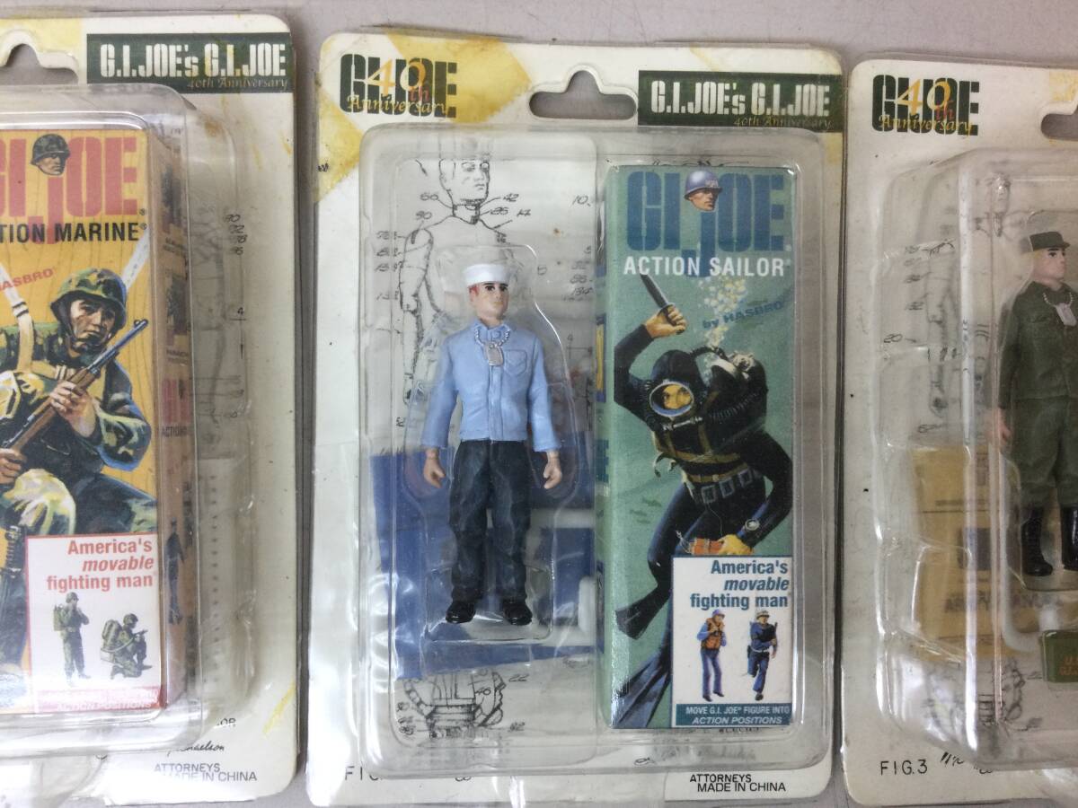 ★ GIJOE フィギュア セット G.I.JOEs G.I.JOE ミリタリー 40周年 記念 40th anniversary G.I.ジョー まとめ / コレクション_画像3