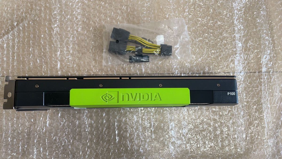 Nvidia Tesla P100メモリー16GB（専用ケーブル付き）_画像3