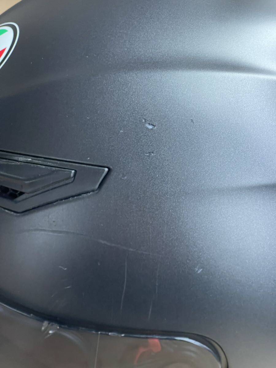 AGV エージーブイ 【 Mサイズ 】 K1 AGV マットブラック アジアンフィット フルフェイスヘルメットの画像5