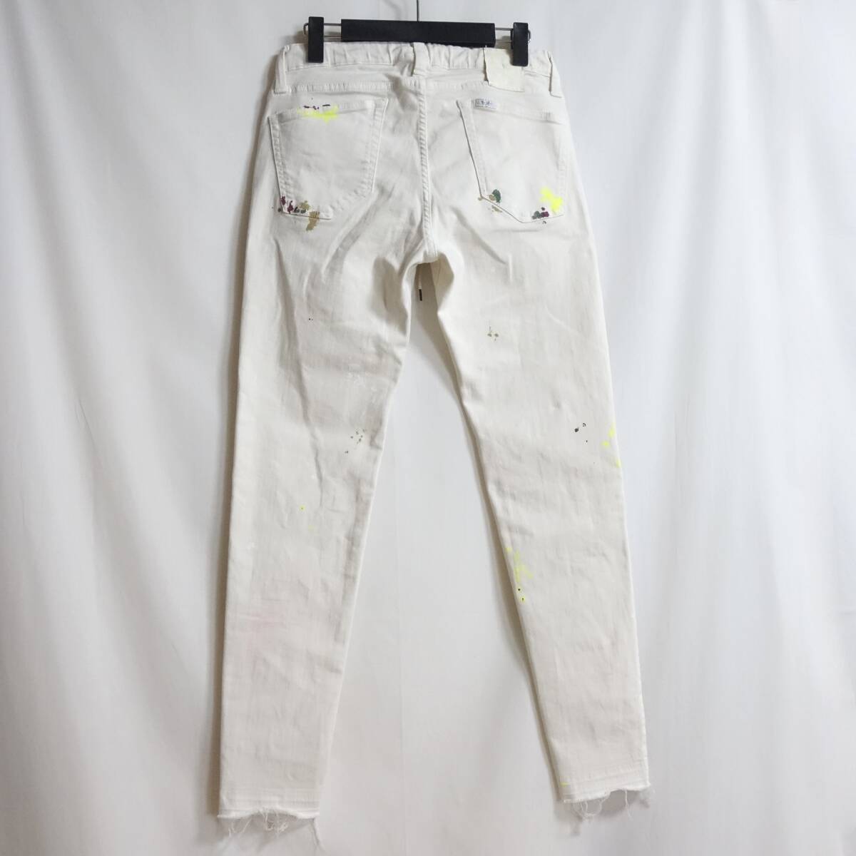 【23SS SURT x BIG JOHN ハードペンキデニム L】定価2.9万 HARD PENKI DENIM TAPERED SLIM JOGGER コラボ サート ビッグジョン 加工_画像3