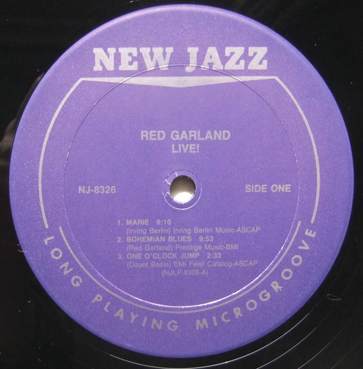 ◆ RED GARLAND / Live ! ◆ Prestige WJC-8326 ◆_画像3