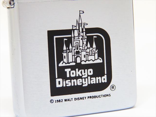 ◆◇ZIPPO ジッポー 東京ディズニーランド グランドオープン記念 1983年製 オイルライター 限定品 石詰まりアリ◇◆_画像4