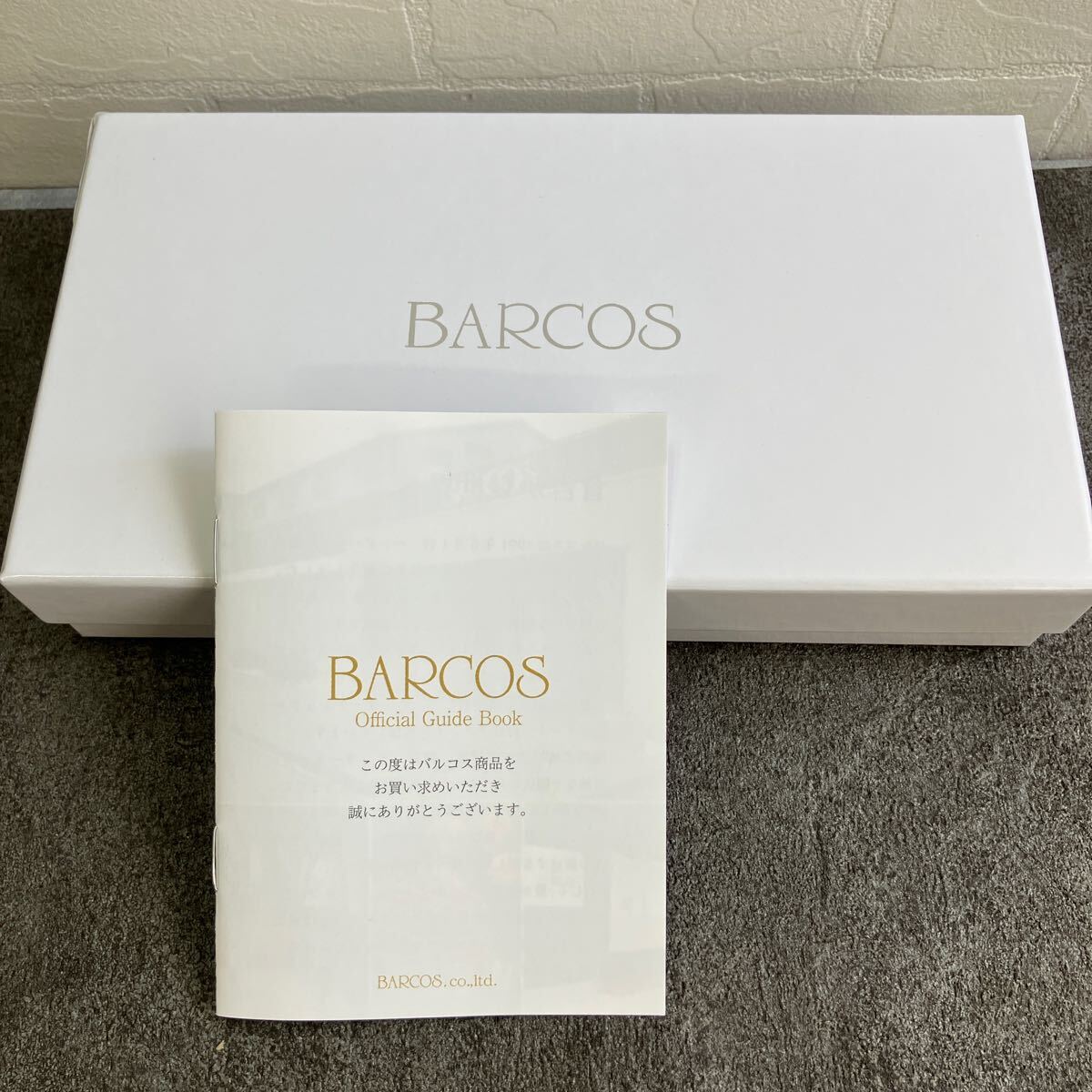 未開封品 BARCOS ウォレット ラウンド型 長財布/コインケース/カードケース 3点セット フェリーチェR ゴールド 牛革 箱付 呼び込む金 財布の画像8