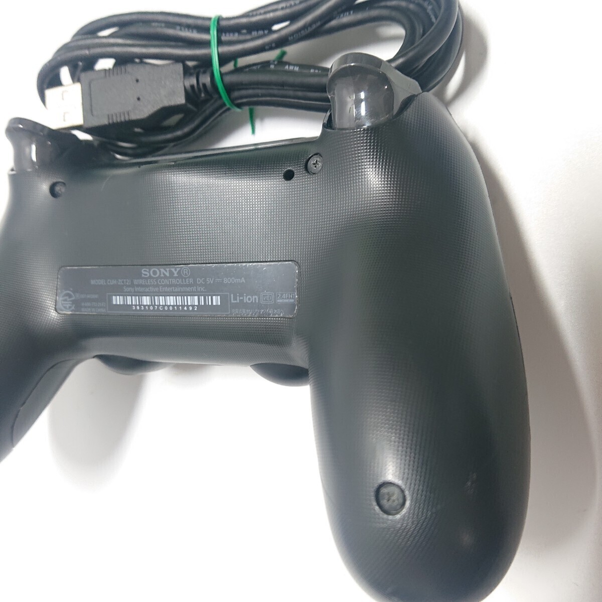 【清掃済み】PS4 純正 コントローラー 後期型 DUALSHOCK4 SONY デュアルショック4 USBケーブル 