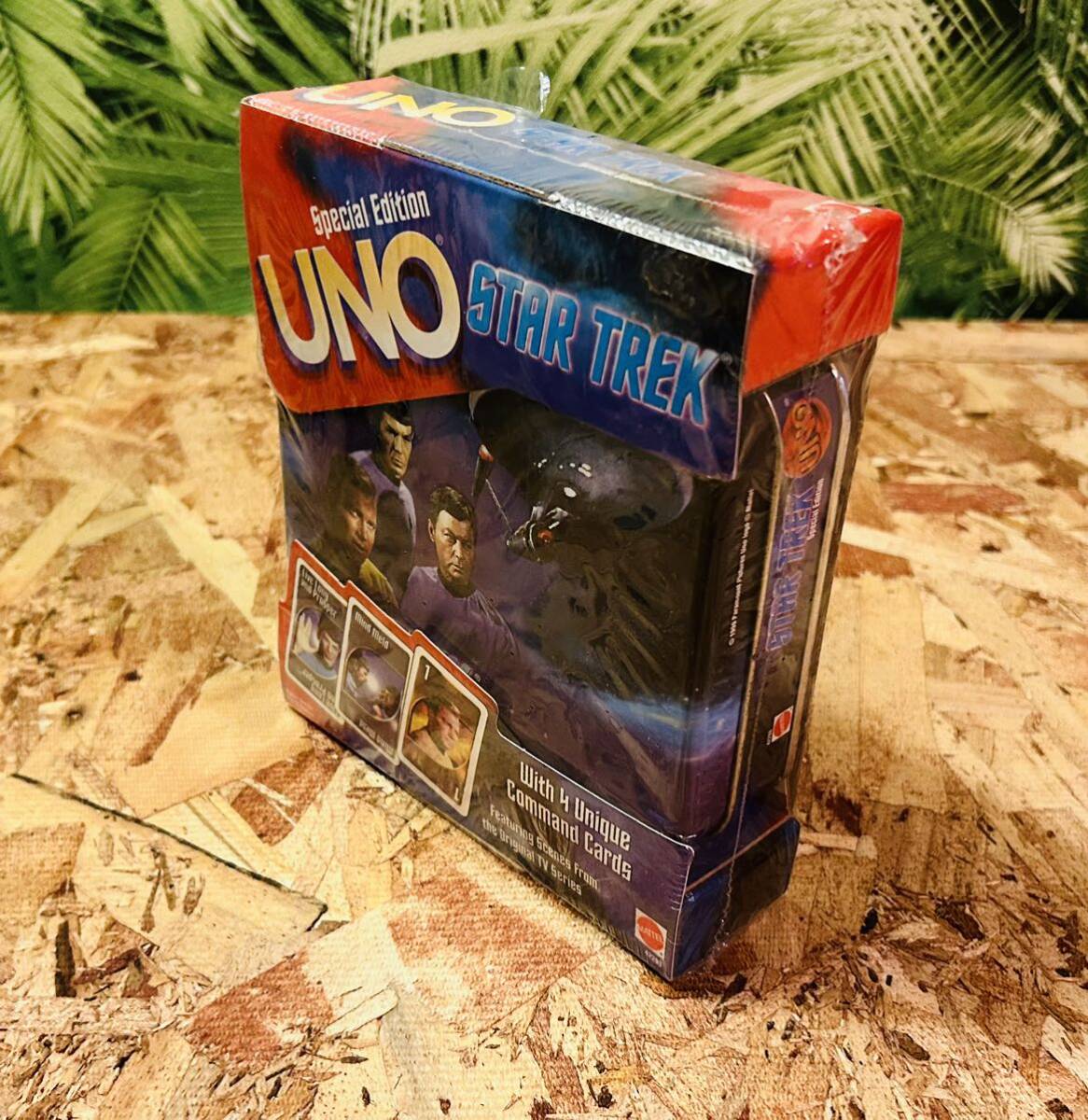 90' vintage MATTEL STAR TREK SPECIAL EDITION UNO SET◇ビンテージスタートレックウノスペシャルエディション◆希少レア◇未開封_画像10