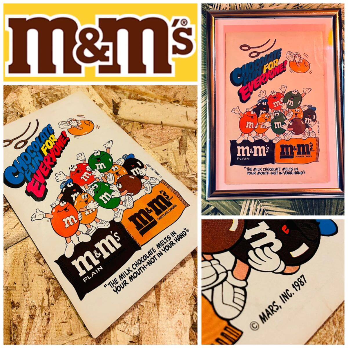 80' vintage M&M's Magazine Print Ad◆Gr-r-reat！◇ビンテージエムアンドエムズ◇DC.Comic WONDER WOMAN広告当時レア◇レトロUS企業アド_画像1