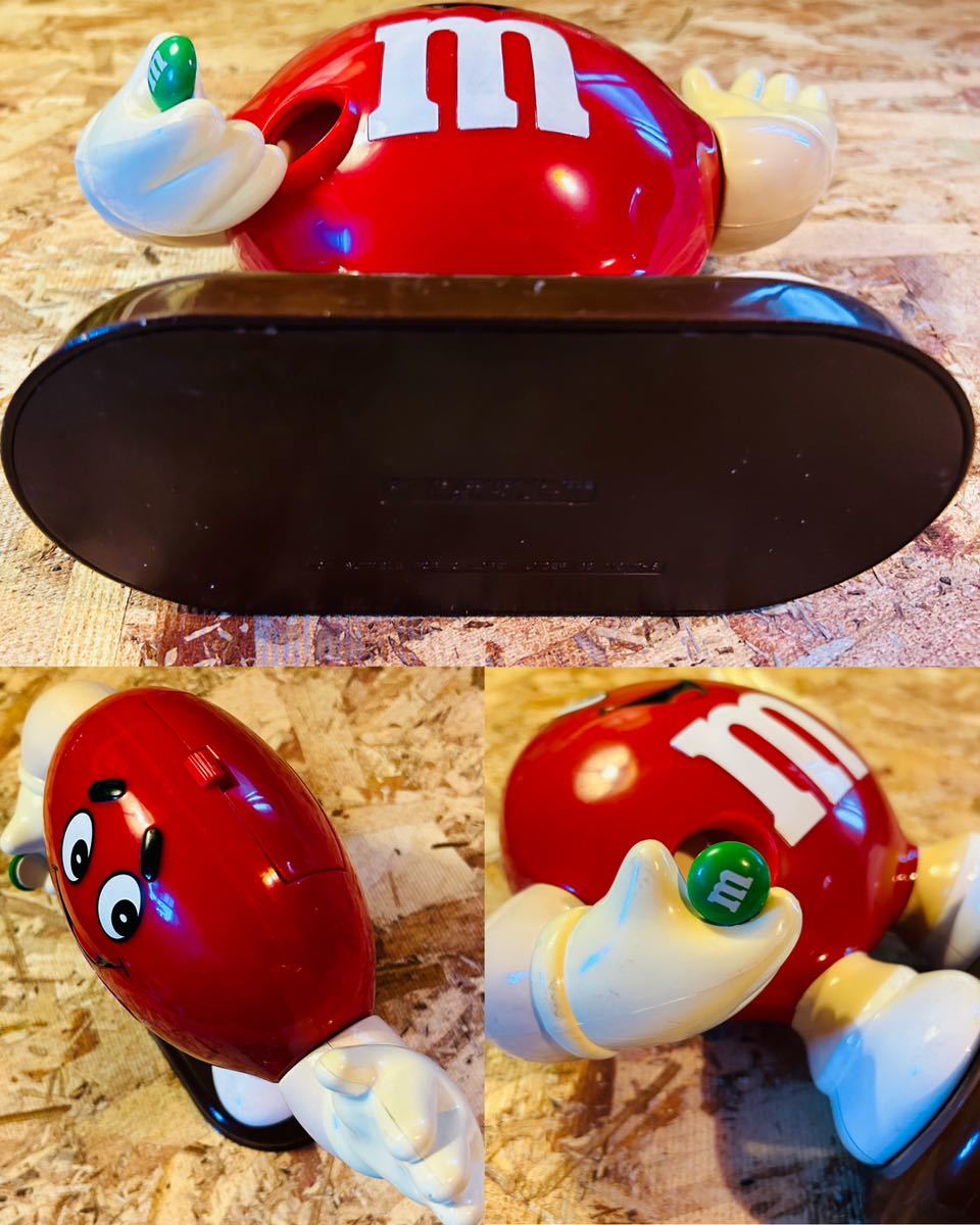 90' vintage M&M's RED Chocolate Dispenser◇ビンテージエムアンドエムズディスペンサー◆当時◇企業マスコットレトロ◆◇◇◆HERSHEY'S_画像6