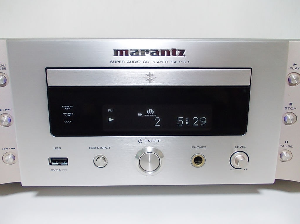 marantz　SA-11S3　DAC機能搭載SACD/CDプレイヤー　マランツ_画像2