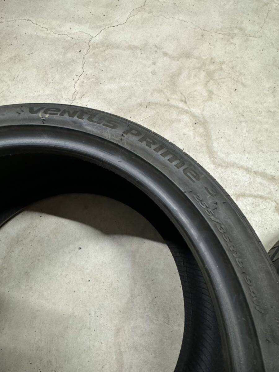 1円〜 売り切り HANKOOK ハンコック Ventus prime3 18インチ 255/35R18 93W 中古2本セットの画像2