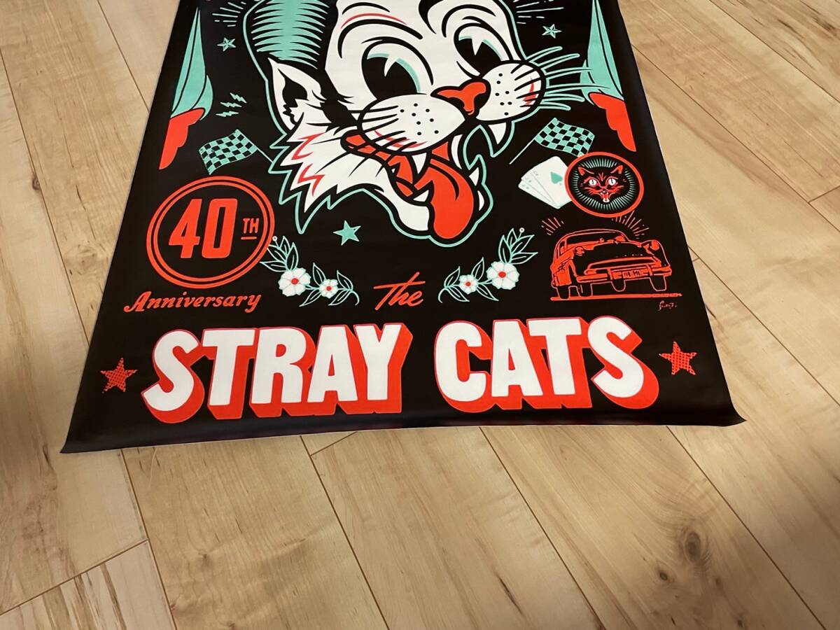 ストレイキャッツ ポスター ブライアンセッツァー ロカビリー stray cats brian setzer 50s ビンテージ インテリアの画像3