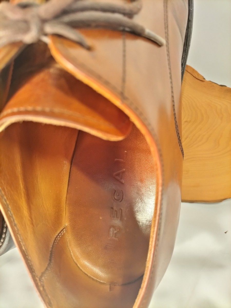 【良品】ＲＥＧＡＬ　正規品　高級レザーシューズ　本革　ヴィンテージ　リーガル革靴