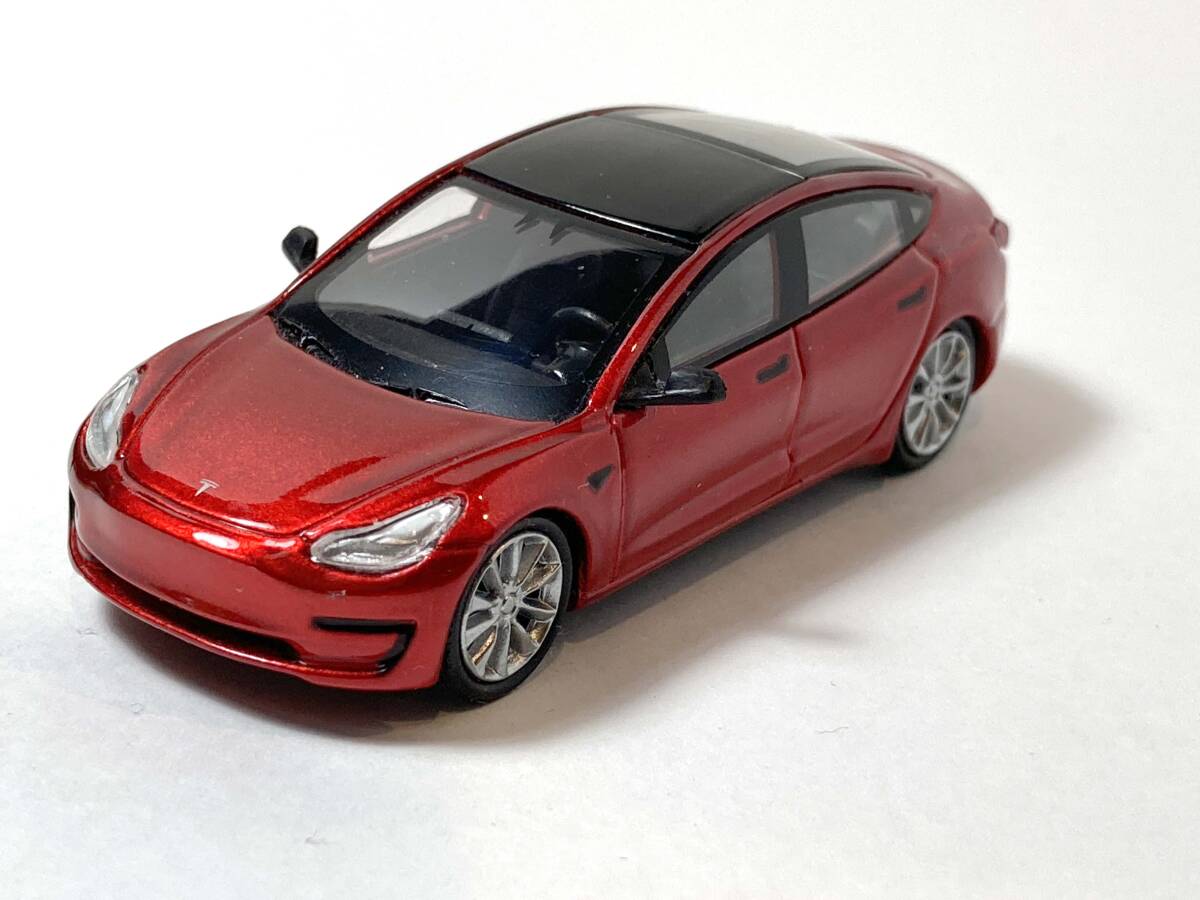 TESLA Model3 1/64　テスラ　モデル3 ダイキャストモデルカー　希少_画像1