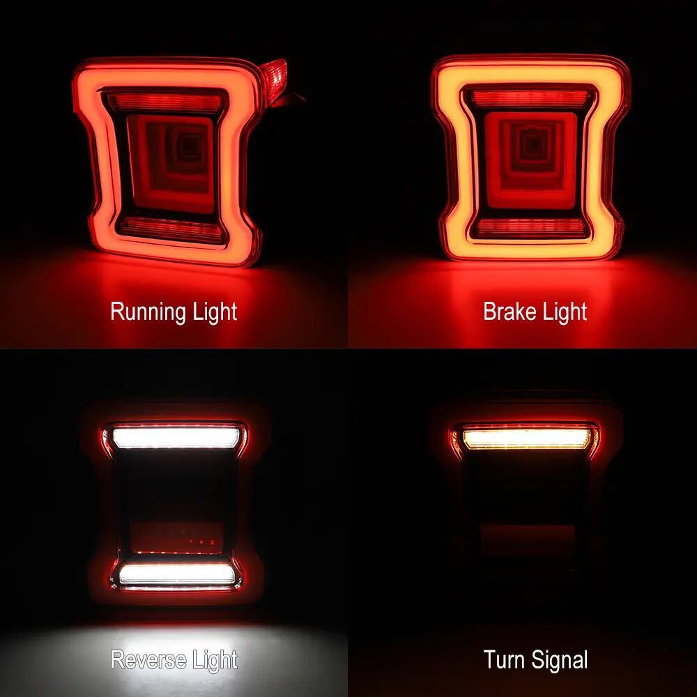 ジープ　ラングラーJK2007-2017用LEDテールライト_画像4