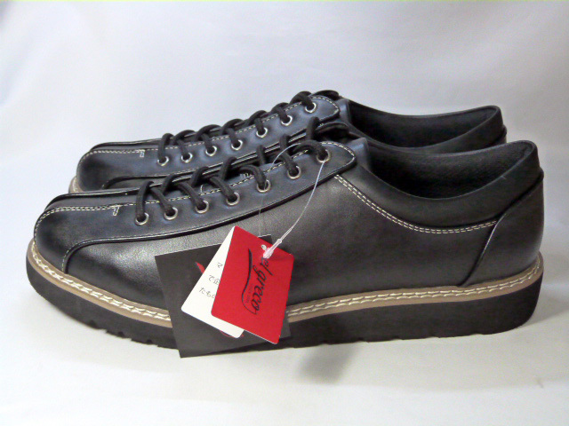 [ новый товар ]*madras*ma гонг s* L Greco * Vintage отделка . стильный, непринужденно ... искусственная кожа производства. спортивные туфли * чёрный 25.0cm \\6490.