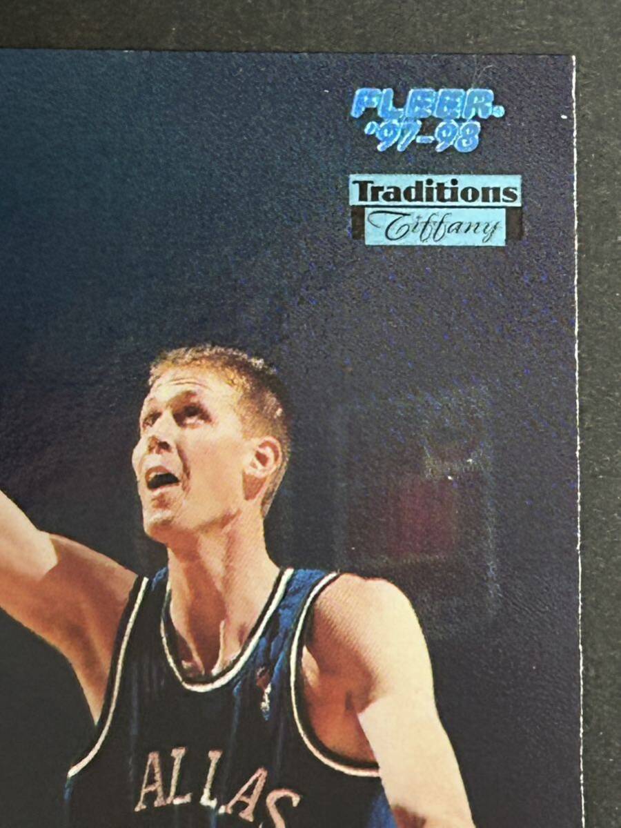 NBA 97-98 FLEER TRADITIONS TIFFANY #44 Shawn Bradley パラレルの画像3