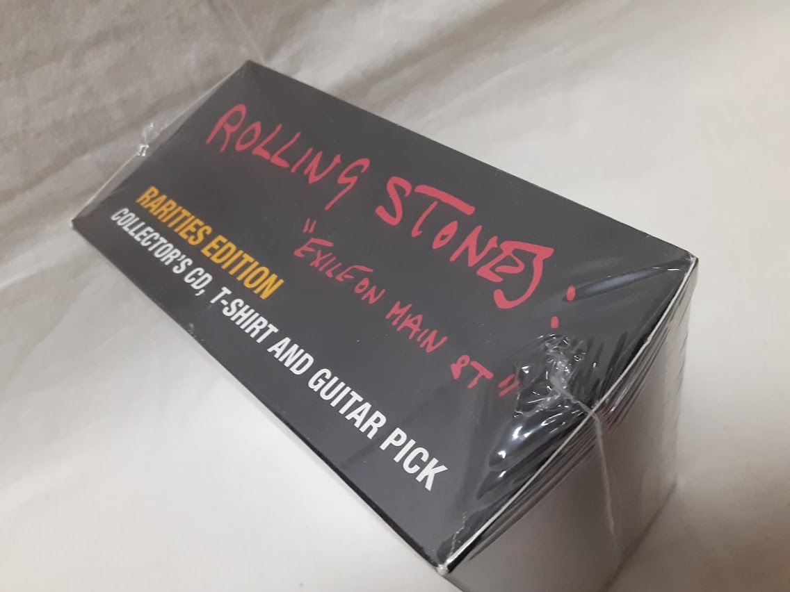 ROLLING STONES/ローリング・ストーンズ●EXILE ON MAIN ST 　RARITIES EDITION COLLECTOR'S CD, T-SHIRT AND GUITAR PICK　未開封品_画像4