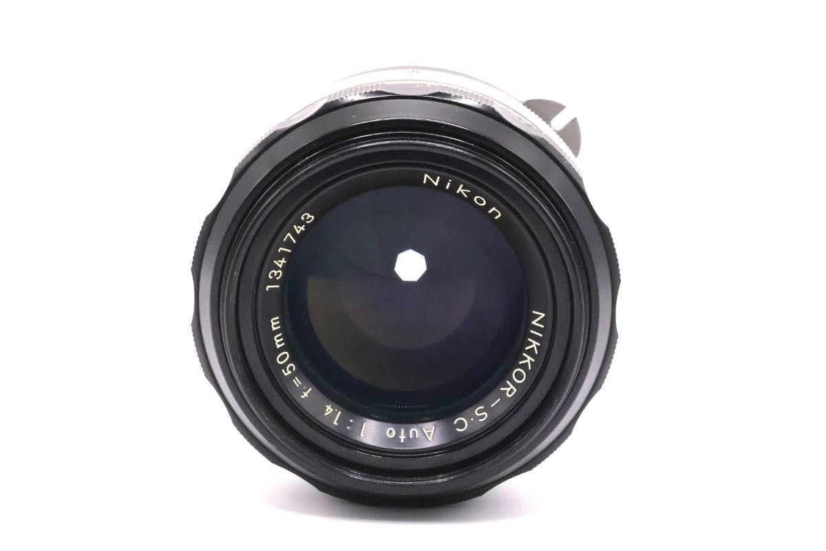 NIKKOR-S.C Auto 50mm F1.4 nikon ニコン　ニッコール　オールドレンズ　単焦点　マニュアル Fマウント