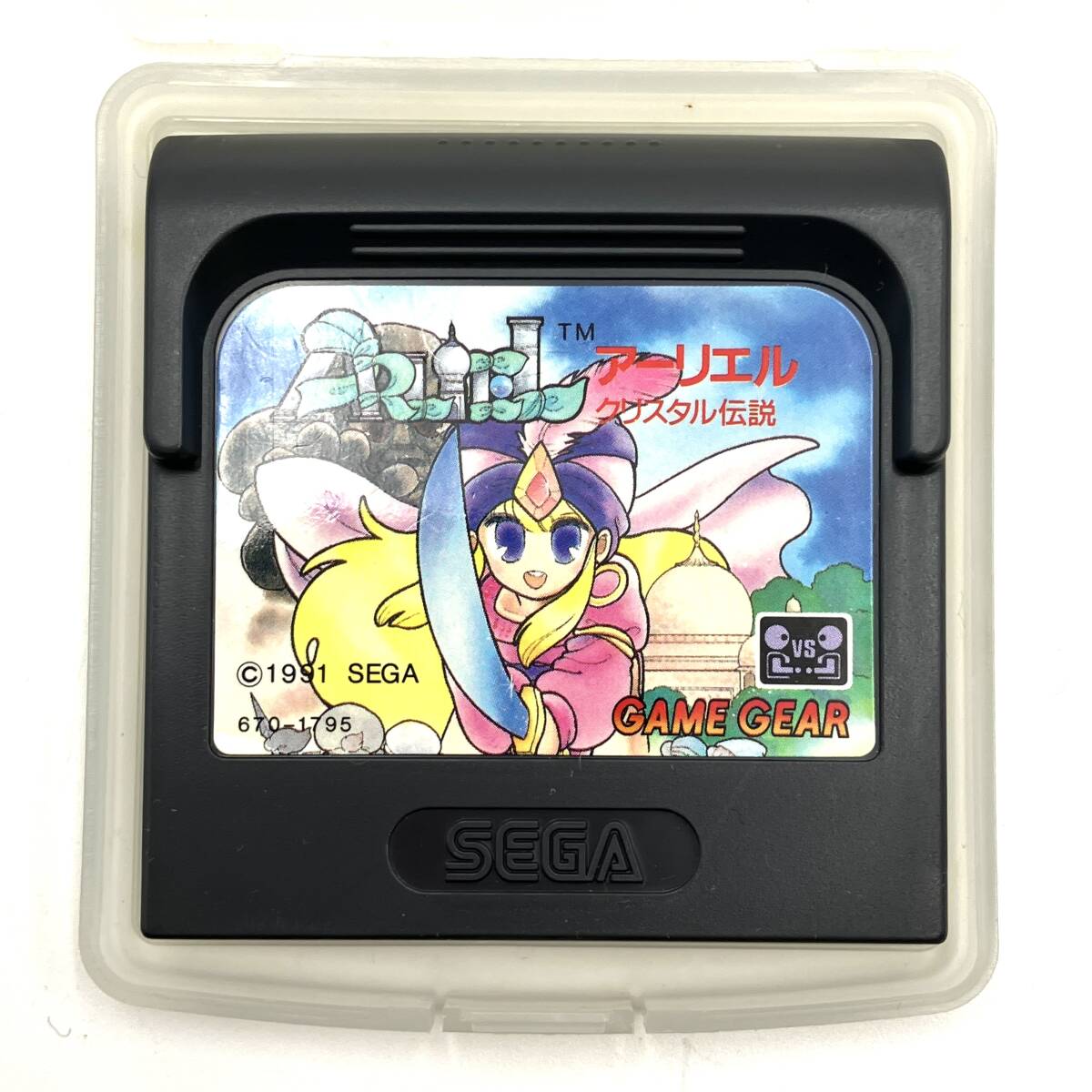 ゲームソフト『SEGA GAME GEAR アーリエル クリスタル伝説』ゲームギア セガ 動作未確認 現状品 D-4412_画像4