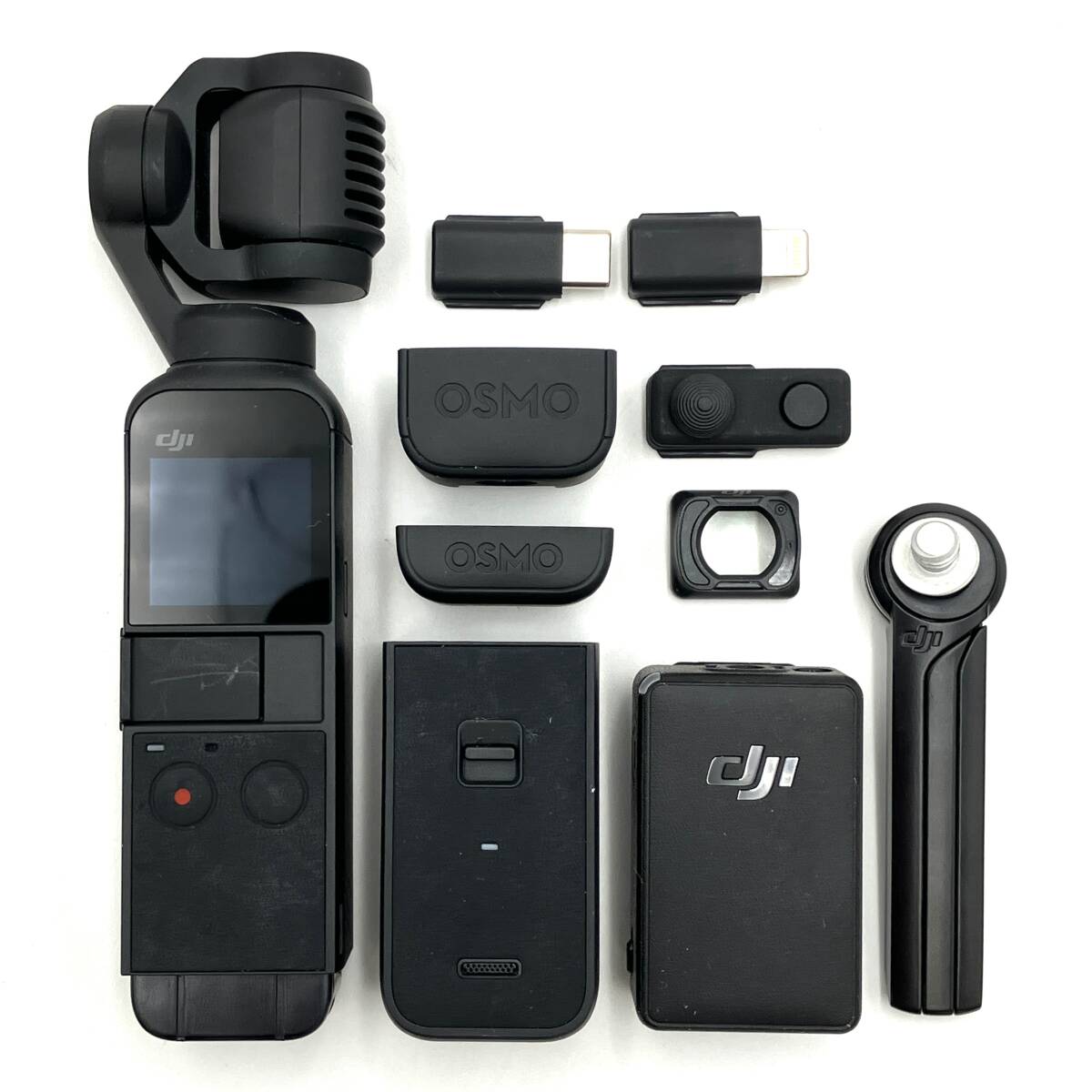 カメラ『DJI OT-212 Pocket 2 クリエイターコンボ ジンバルカメラ』アクションカメラ 動作確認済み 現状品 D-4492