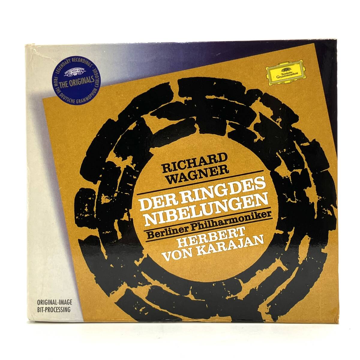 クラシック『DG ヘルベルト・フォン・カラヤン ワーグナー:ニーベルングの指環 全曲 CD BOX 14枚組』現状品 D-4532_画像1