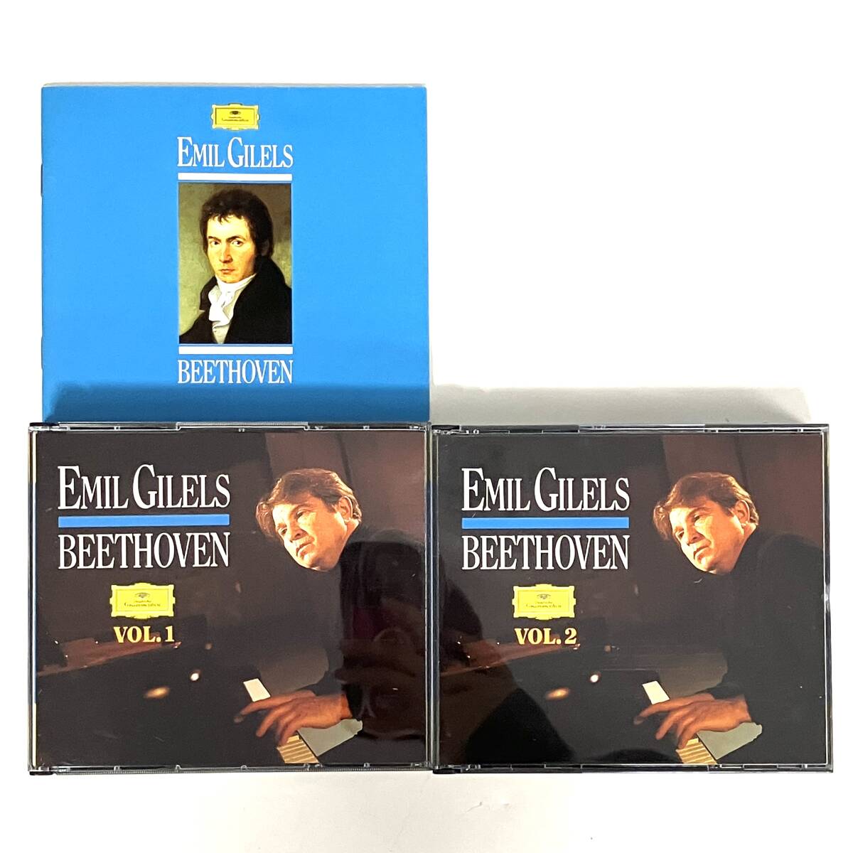 クラシック『DG Emil Gilels エミール・ギレリス ベートーヴェン：ピアノ・ソナタ集 CD BOX 9枚組』現状品 D-4536_画像3