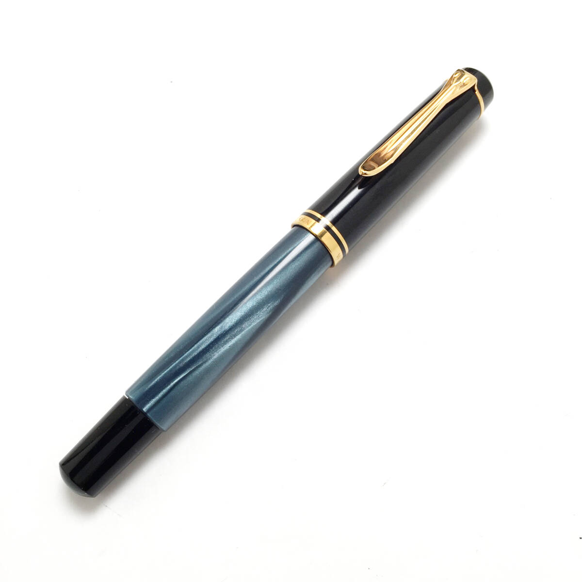  unused goods Pelikan pelican fountain pen #200 blue marble Vintage 