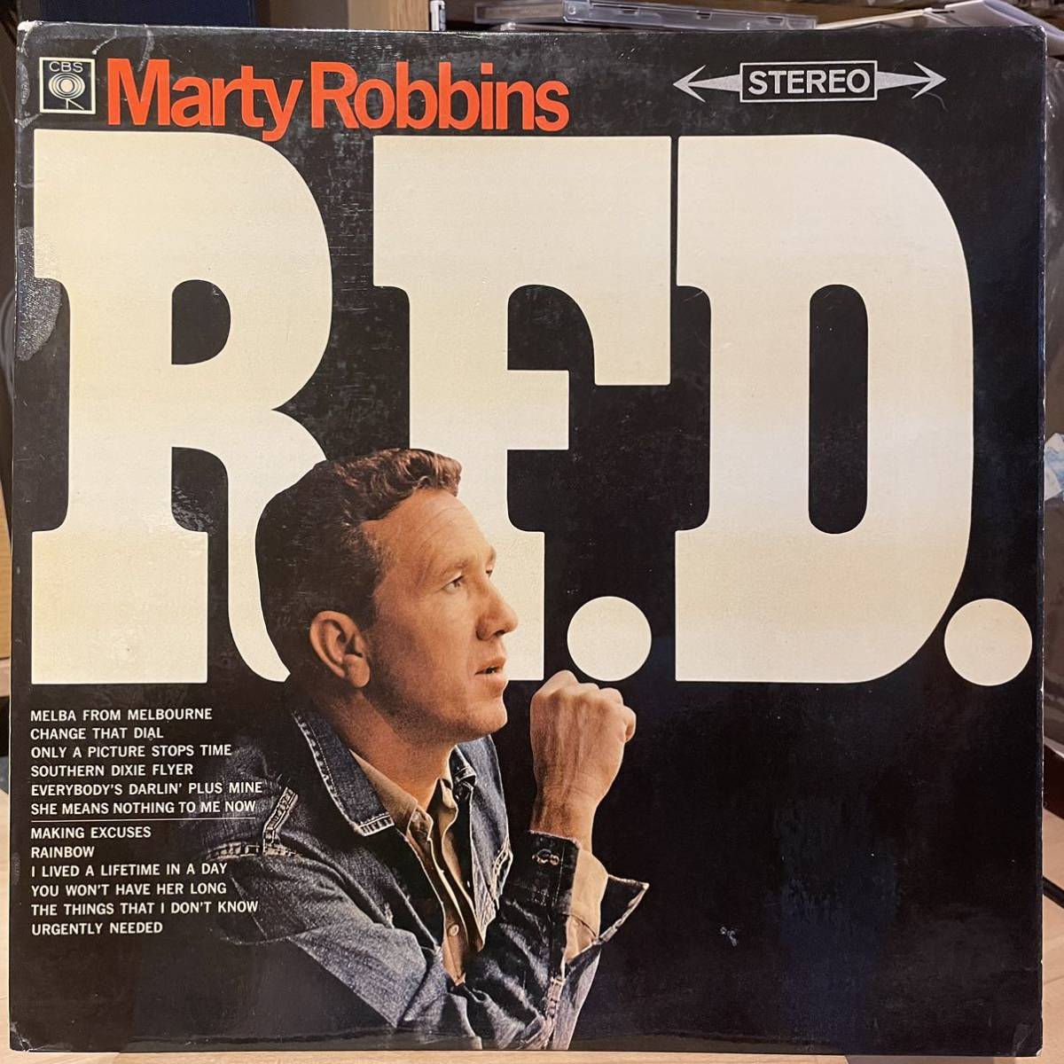 【UK盤Org.】 Marty Robbins R.F.D (1964) CBS SBPG 62437_画像1